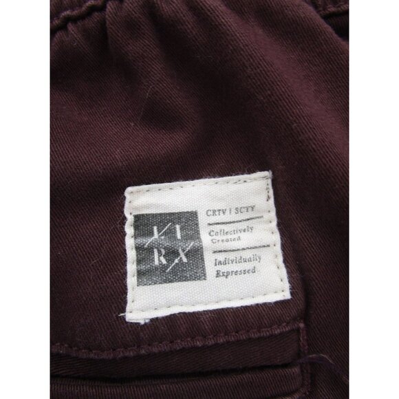 LIRA CRTV SCTY Pants XL Red Chino Khakis Drawstring Canvas 32X30 - Picture 6 of 9